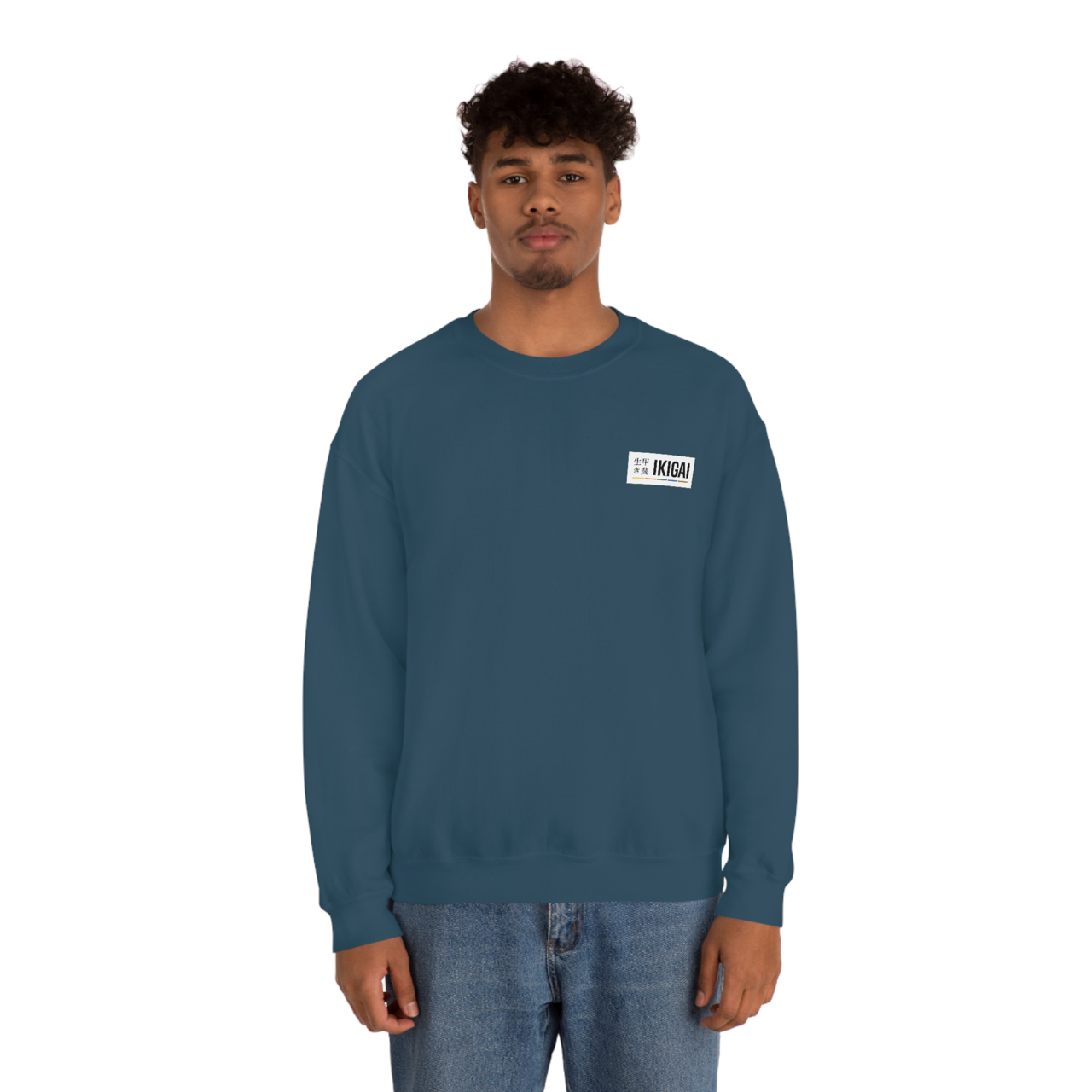 Ikigai Elite Sweatshirt - Mindset Range (Airforce Blue)