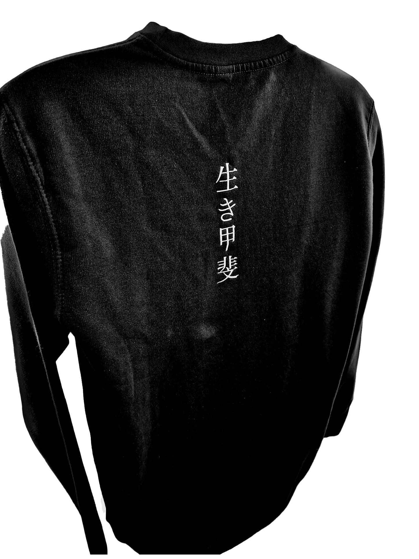 Ikigai Elite Sweatshirt - Jiu Jitsu Kanji on sleeve (Black)